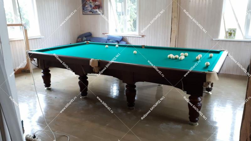 Бильярдный стол Барон II 12 футов д. Данилиха Дмитровский р-н