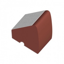 Бортовая резина для бильярда Рассон, русский бильярд, 10 футов, U-118, 145 см (комплект 6 шт)